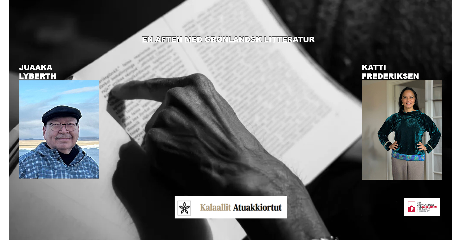 EN AFTEN MED GRØNLANDSK LITTERATUR September